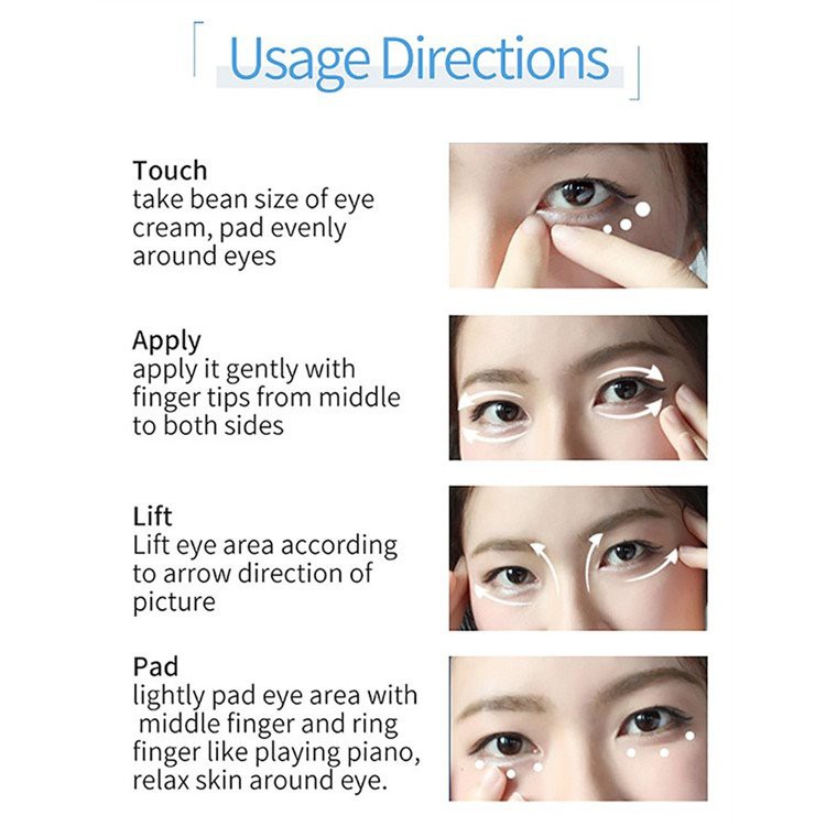 hhow to use of eye cream hhow to use of eye cream