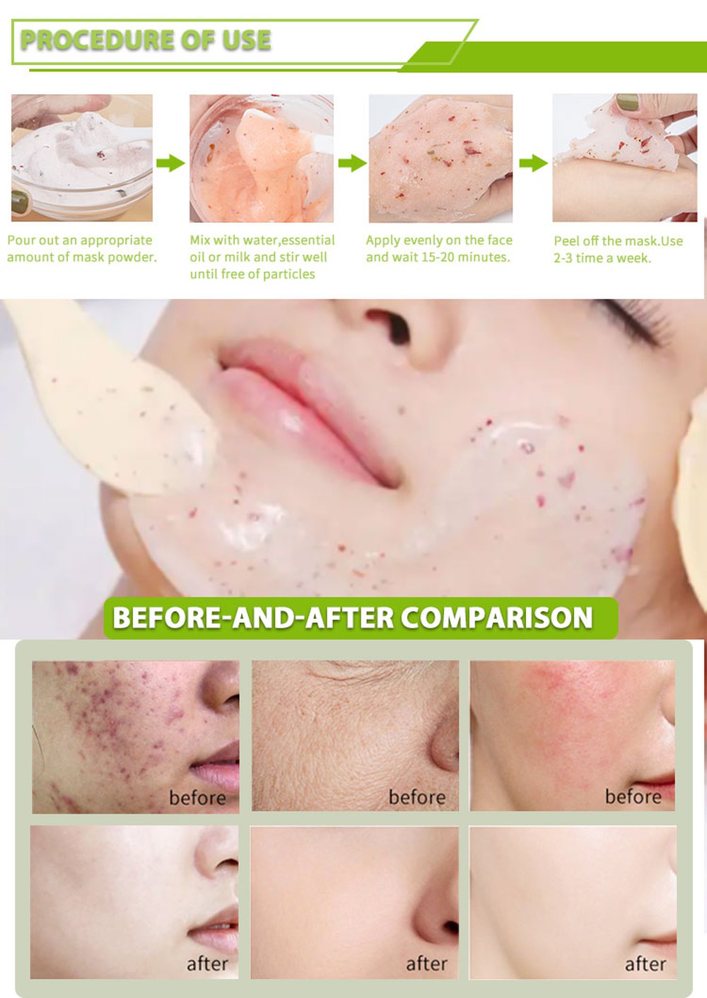 Mask Powder Jelly Mask Mask Powder Jelly Mask